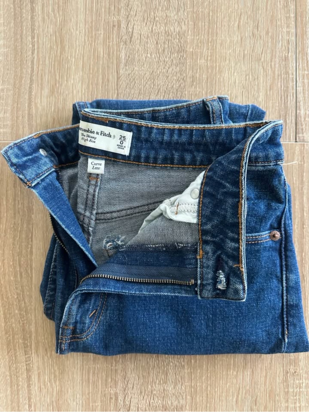 Abercrombie & Fitch Dark Blue Slim Jeans